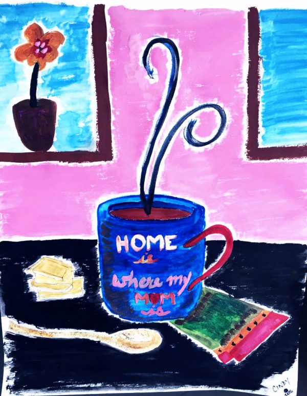 the coffee mug that represents love