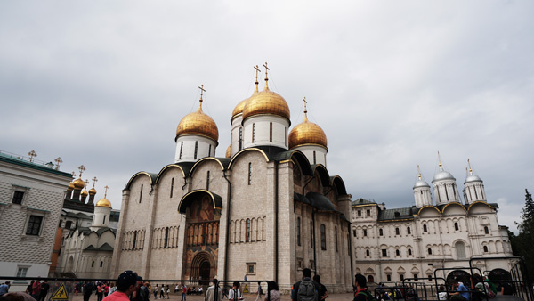 Dormition Cathedral Kremlin Moskva Moscow