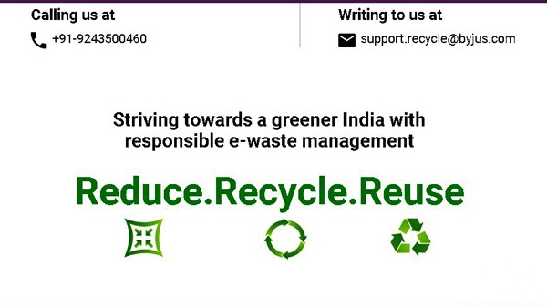 E-WASTE MANAGEMENT AND 'GIVE INITIATIVE' TO HELP THE UNDERPRIVILEGED