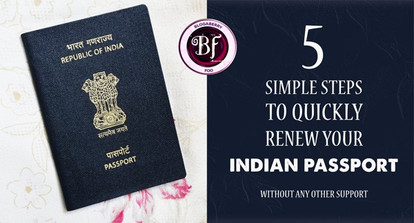 quickly renew your Indian passport