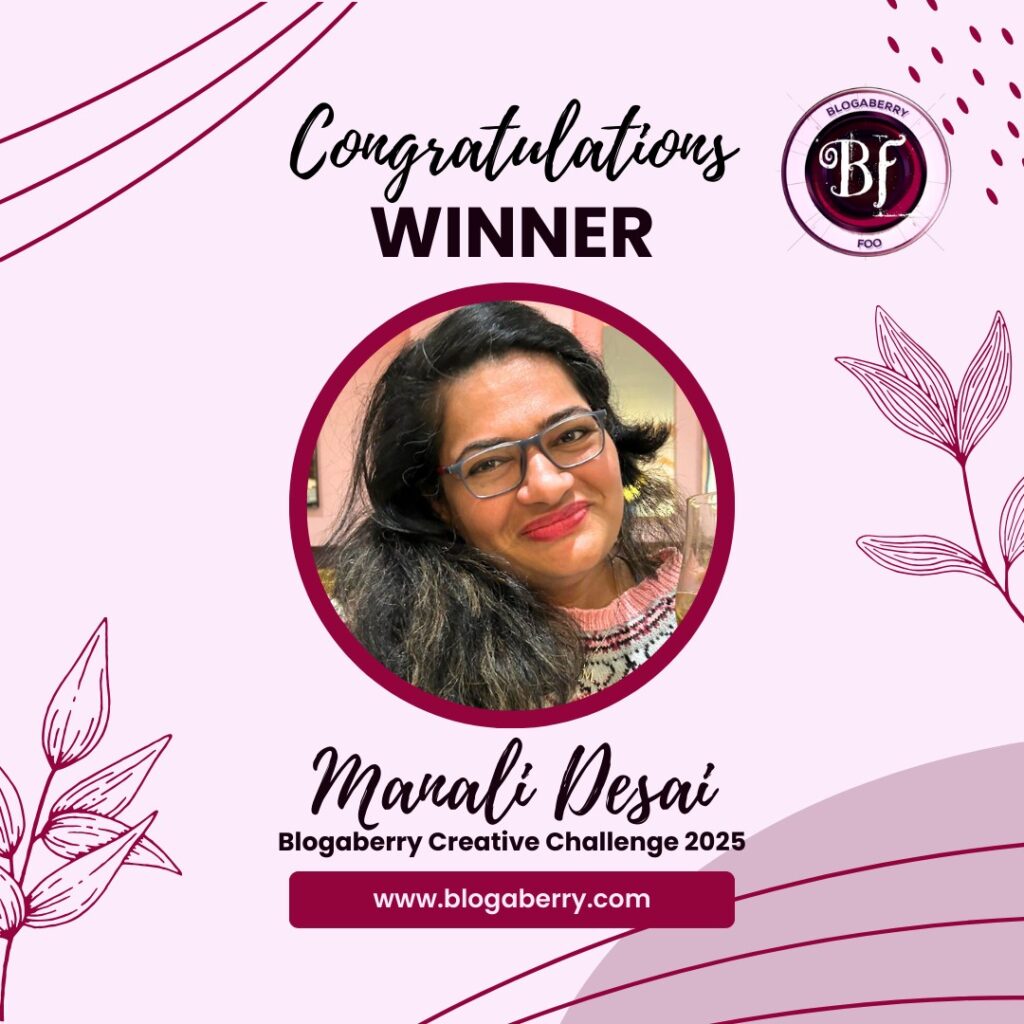 Blogaberry creative monthly challenge